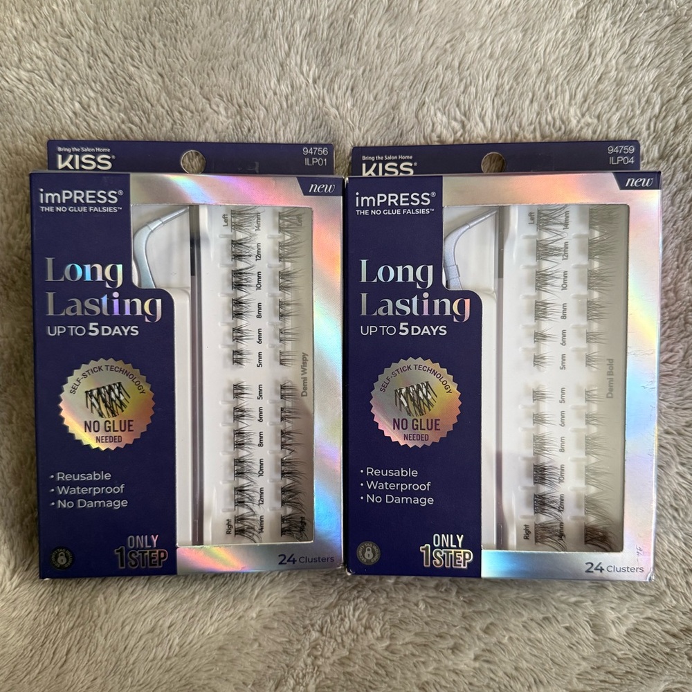KISS imPRESS Falsies Long Lasting Self Adhesive Eyelashes